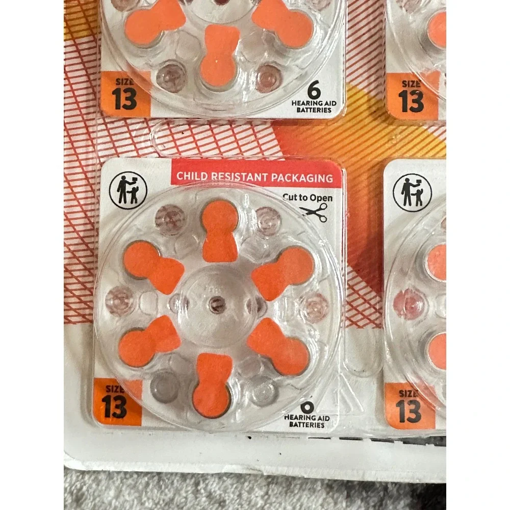 Member's Mark Hearing Aid‎ Batteries Size 13 48 Pack Zinc Air